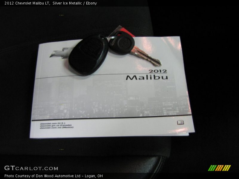Silver Ice Metallic / Ebony 2012 Chevrolet Malibu LT