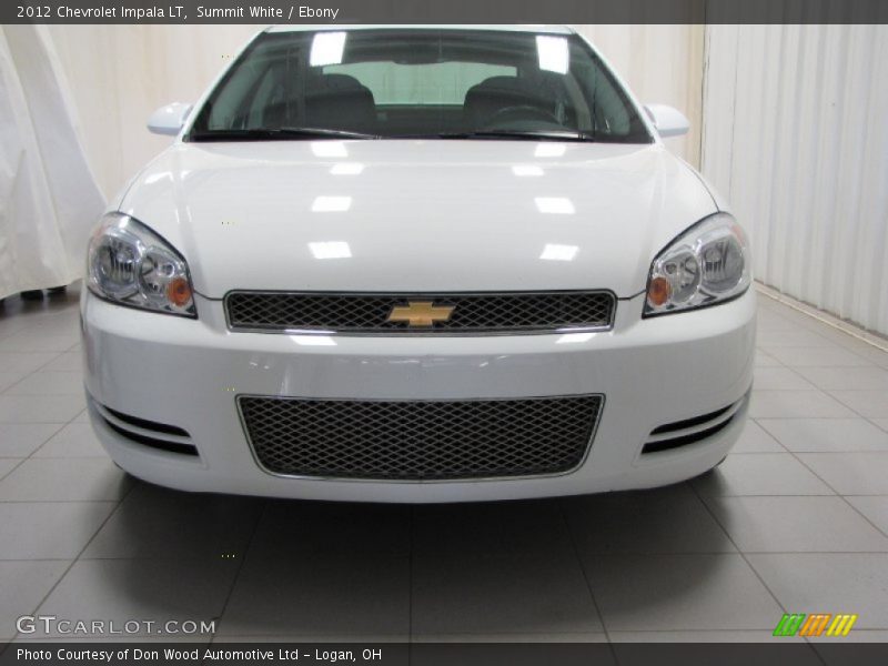 Summit White / Ebony 2012 Chevrolet Impala LT