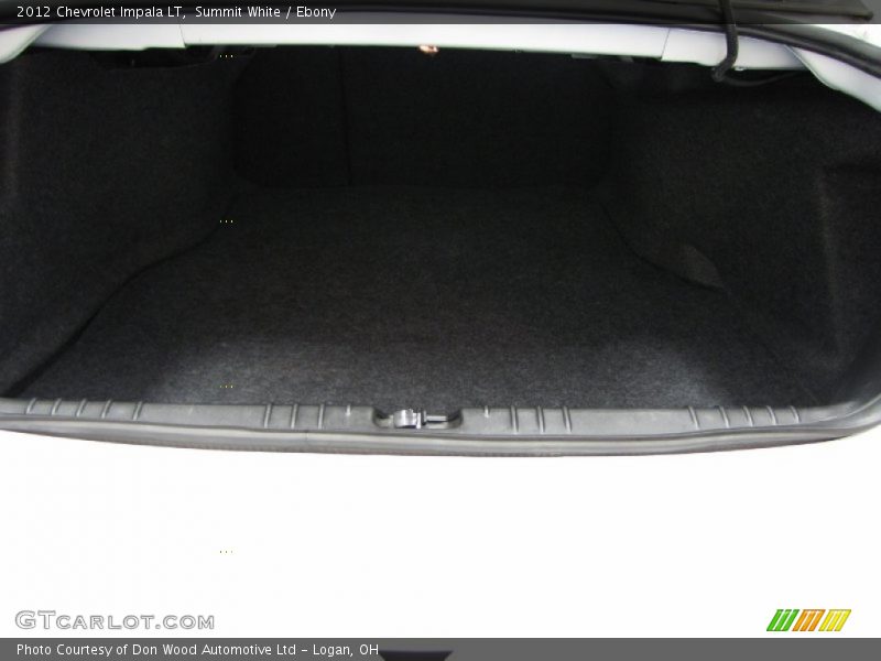 Summit White / Ebony 2012 Chevrolet Impala LT