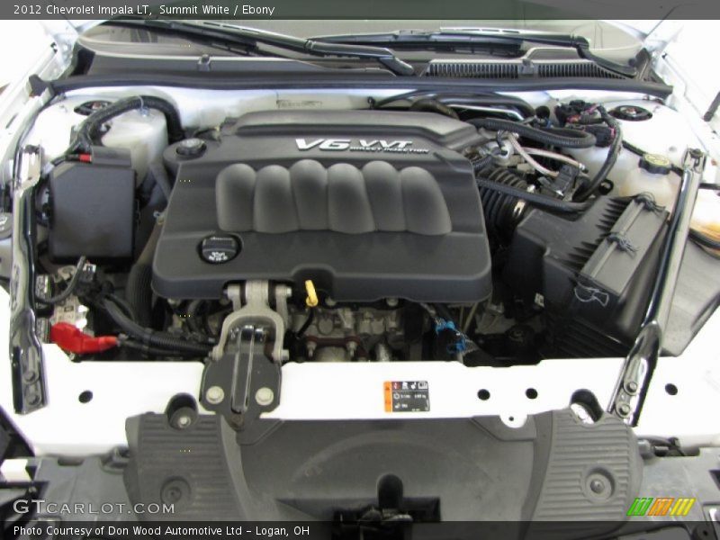 Summit White / Ebony 2012 Chevrolet Impala LT