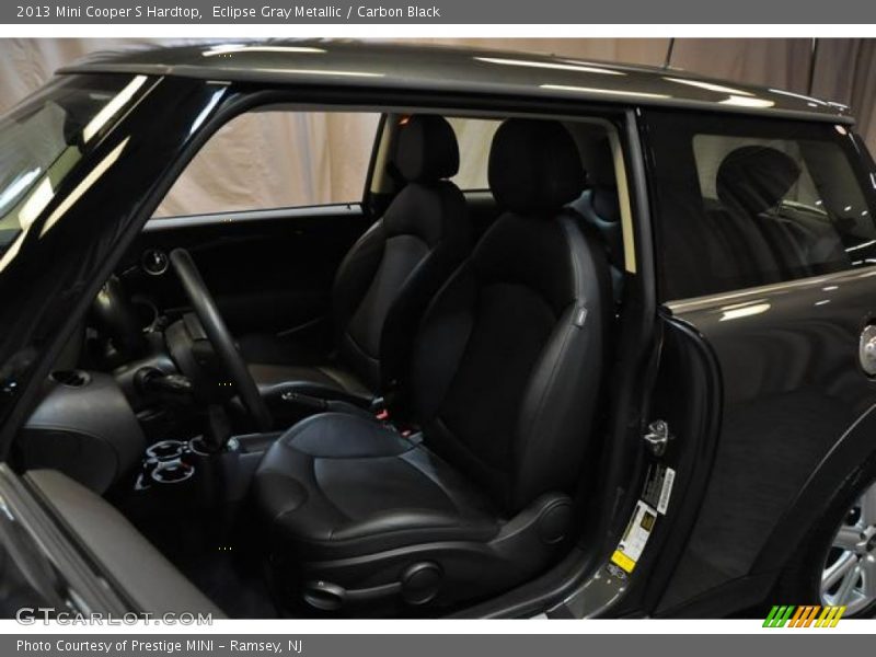 Eclipse Gray Metallic / Carbon Black 2013 Mini Cooper S Hardtop