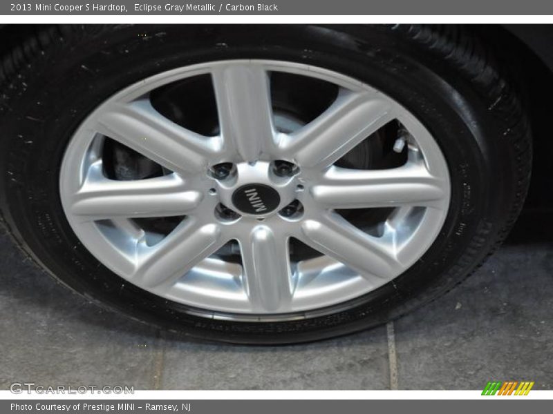 Eclipse Gray Metallic / Carbon Black 2013 Mini Cooper S Hardtop