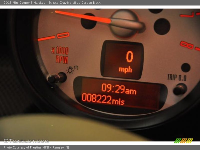 Eclipse Gray Metallic / Carbon Black 2013 Mini Cooper S Hardtop