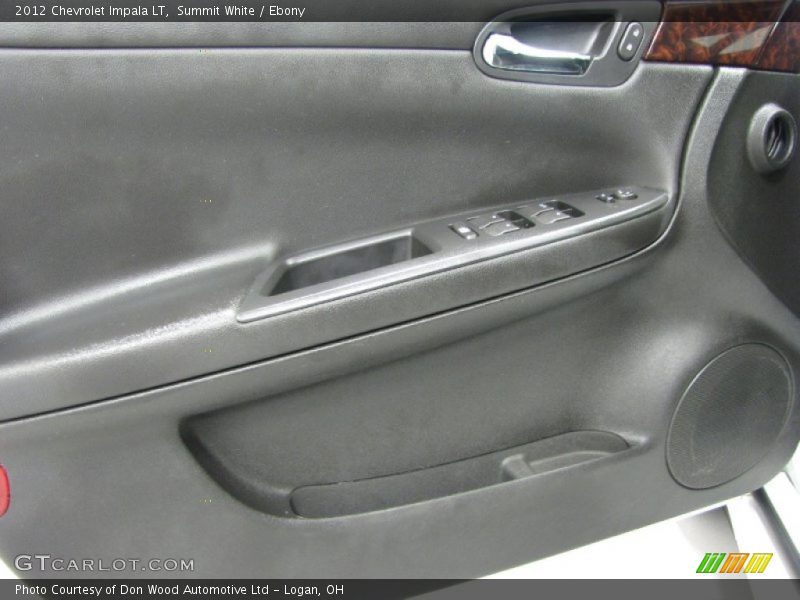 Summit White / Ebony 2012 Chevrolet Impala LT