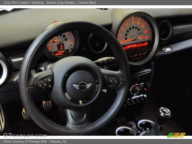Eclipse Gray Metallic / Carbon Black 2013 Mini Cooper S Hardtop