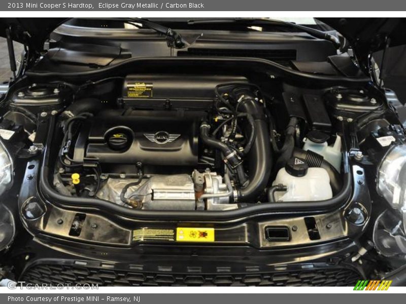 Eclipse Gray Metallic / Carbon Black 2013 Mini Cooper S Hardtop