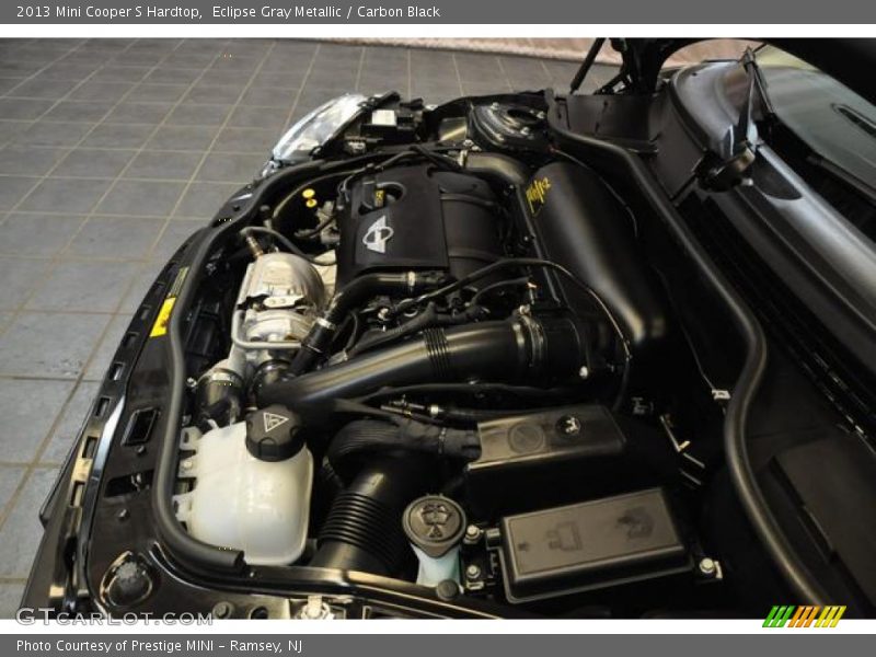 Eclipse Gray Metallic / Carbon Black 2013 Mini Cooper S Hardtop