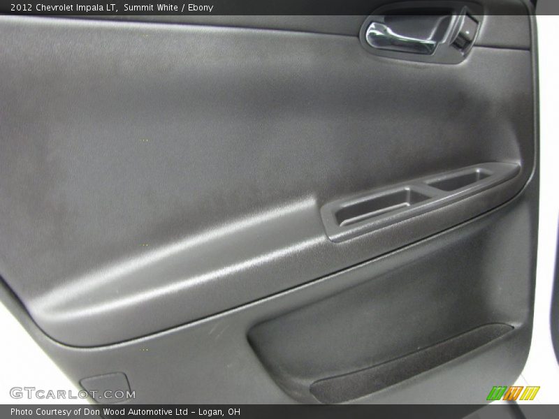 Summit White / Ebony 2012 Chevrolet Impala LT