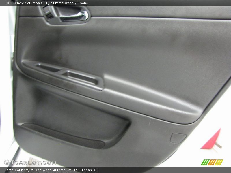 Summit White / Ebony 2012 Chevrolet Impala LT