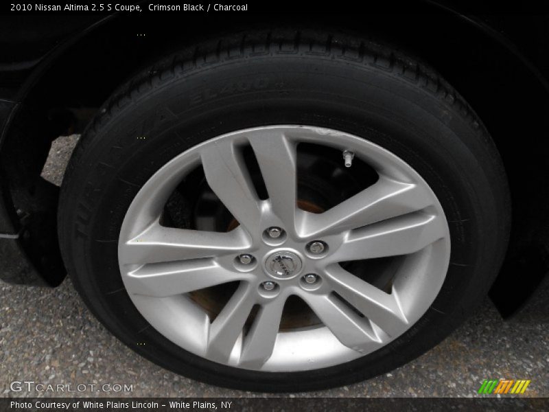 Crimson Black / Charcoal 2010 Nissan Altima 2.5 S Coupe