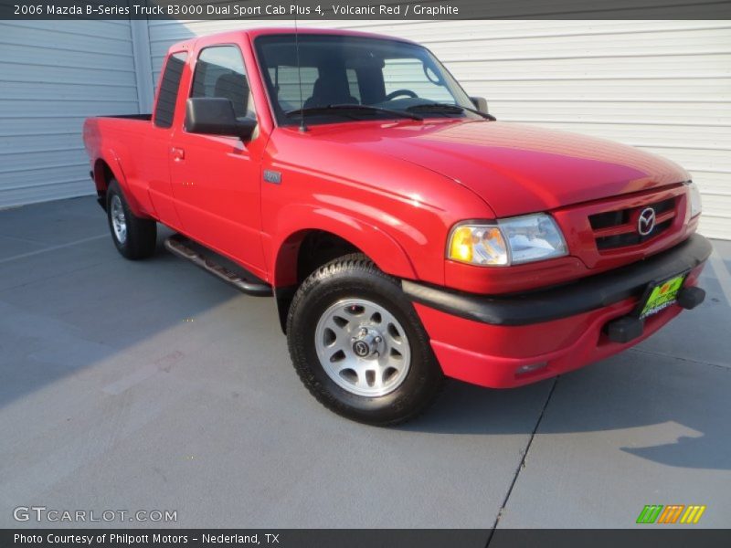 Volcanic Red / Graphite 2006 Mazda B-Series Truck B3000 Dual Sport Cab Plus 4