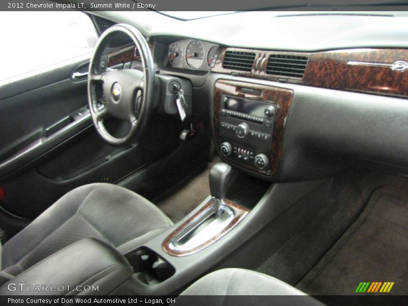 Summit White / Ebony 2012 Chevrolet Impala LT