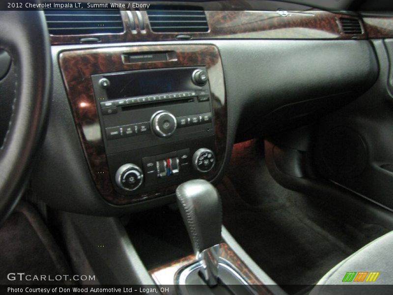 Summit White / Ebony 2012 Chevrolet Impala LT