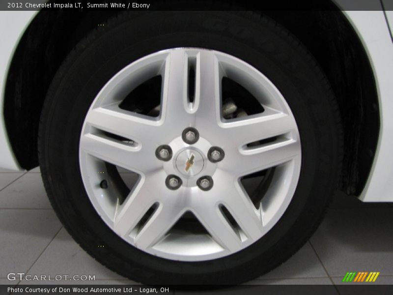 Summit White / Ebony 2012 Chevrolet Impala LT