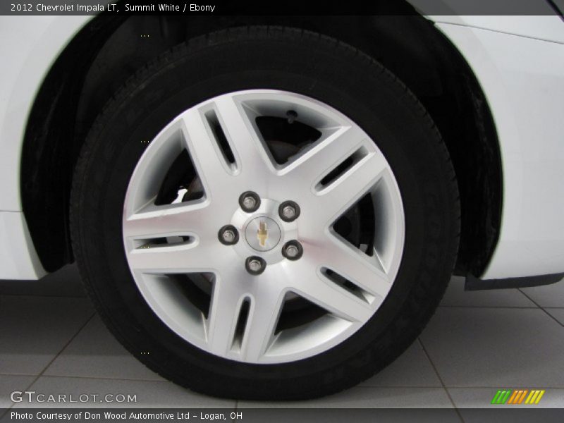 Summit White / Ebony 2012 Chevrolet Impala LT