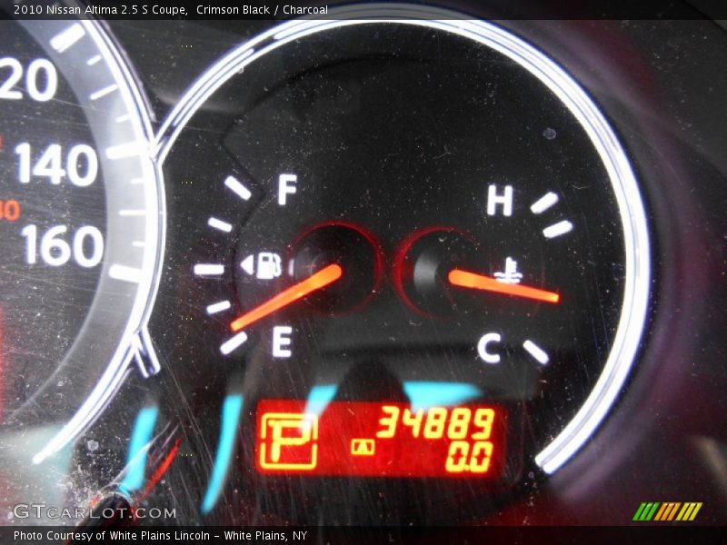 Crimson Black / Charcoal 2010 Nissan Altima 2.5 S Coupe