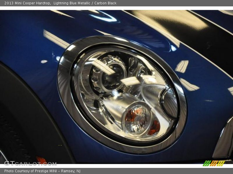 Lightning Blue Metallic / Carbon Black 2013 Mini Cooper Hardtop