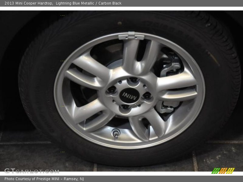 Lightning Blue Metallic / Carbon Black 2013 Mini Cooper Hardtop