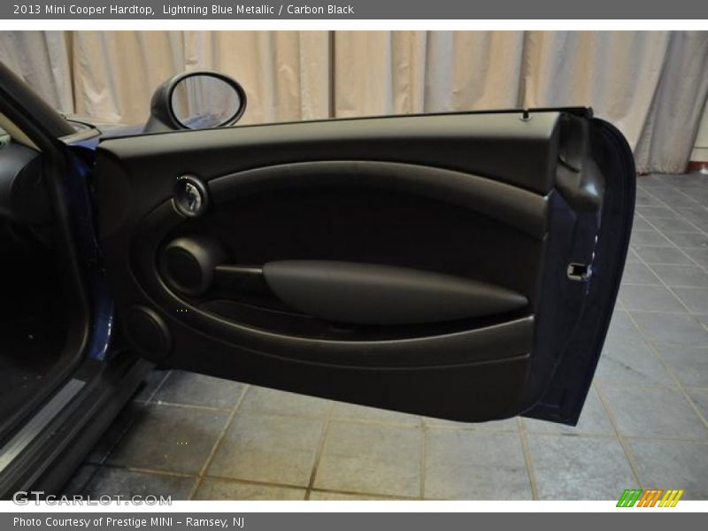 Lightning Blue Metallic / Carbon Black 2013 Mini Cooper Hardtop