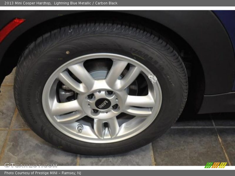 Lightning Blue Metallic / Carbon Black 2013 Mini Cooper Hardtop