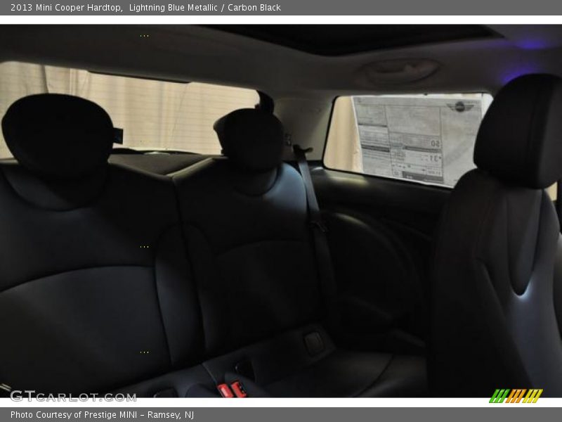 Lightning Blue Metallic / Carbon Black 2013 Mini Cooper Hardtop