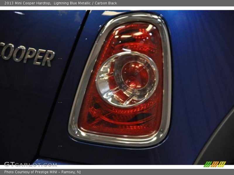 Lightning Blue Metallic / Carbon Black 2013 Mini Cooper Hardtop