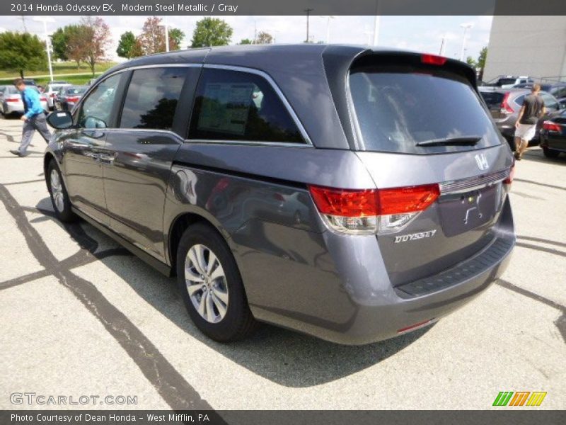 Modern Steel Metallic / Gray 2014 Honda Odyssey EX