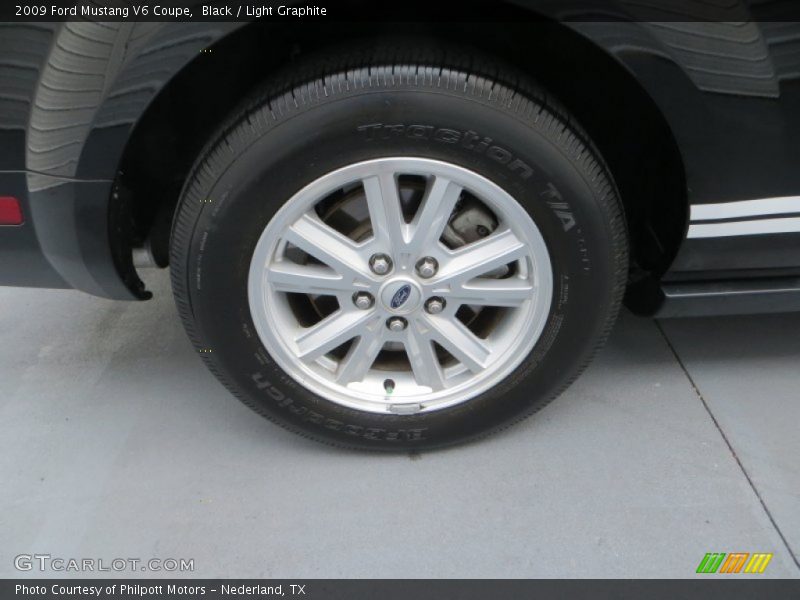 Black / Light Graphite 2009 Ford Mustang V6 Coupe