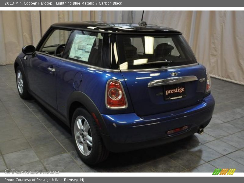 Lightning Blue Metallic / Carbon Black 2013 Mini Cooper Hardtop
