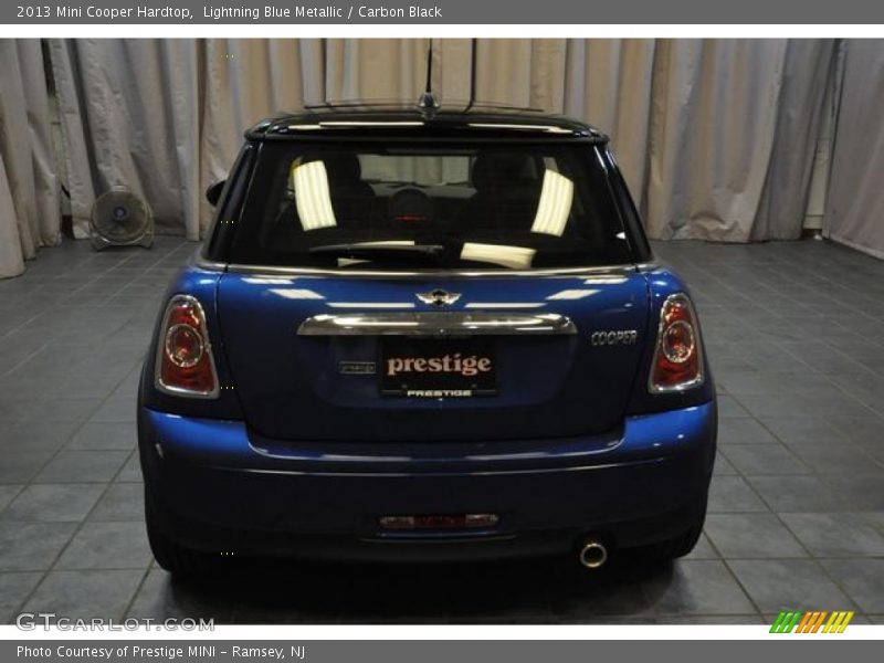 Lightning Blue Metallic / Carbon Black 2013 Mini Cooper Hardtop