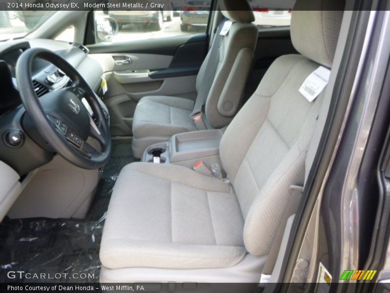 Modern Steel Metallic / Gray 2014 Honda Odyssey EX