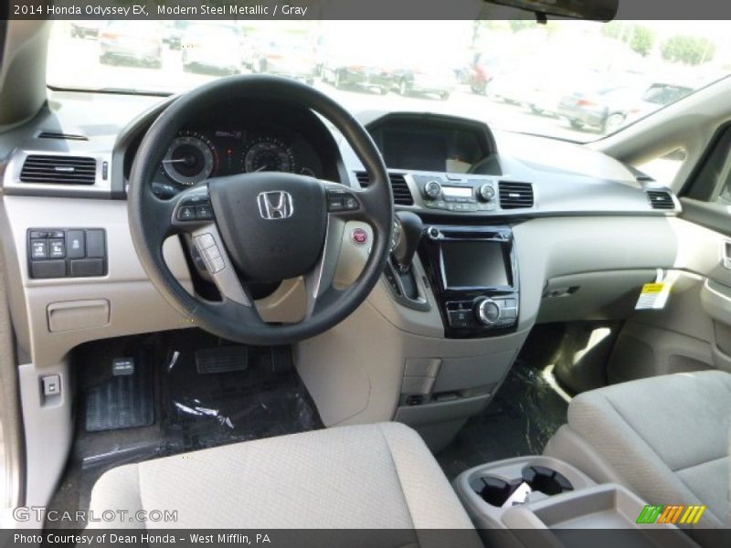 Modern Steel Metallic / Gray 2014 Honda Odyssey EX