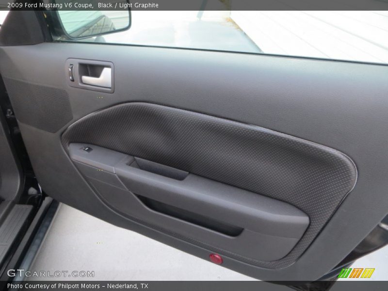 Black / Light Graphite 2009 Ford Mustang V6 Coupe