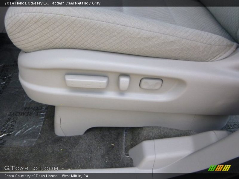 Modern Steel Metallic / Gray 2014 Honda Odyssey EX
