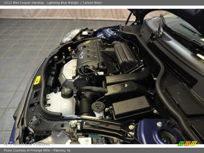 Lightning Blue Metallic / Carbon Black 2013 Mini Cooper Hardtop