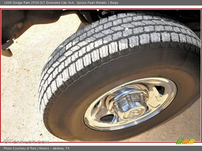 Spruce Pearl Metallic / Beige 1996 Dodge Ram 2500 SLT Extended Cab 4x4