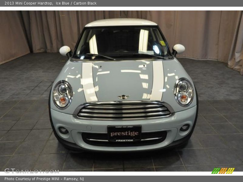 Ice Blue / Carbon Black 2013 Mini Cooper Hardtop