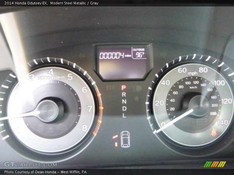 Modern Steel Metallic / Gray 2014 Honda Odyssey EX