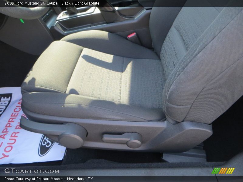 Black / Light Graphite 2009 Ford Mustang V6 Coupe