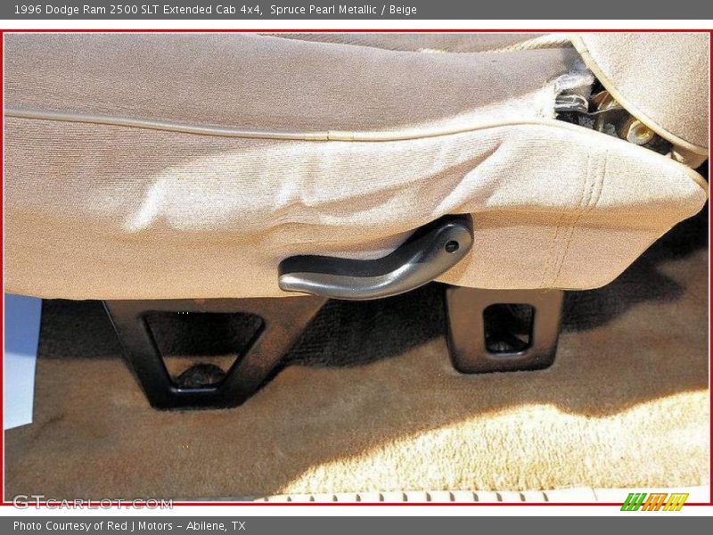 Spruce Pearl Metallic / Beige 1996 Dodge Ram 2500 SLT Extended Cab 4x4