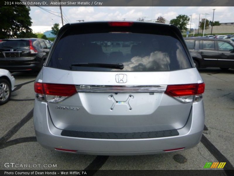 Alabaster Silver Metallic / Gray 2014 Honda Odyssey EX
