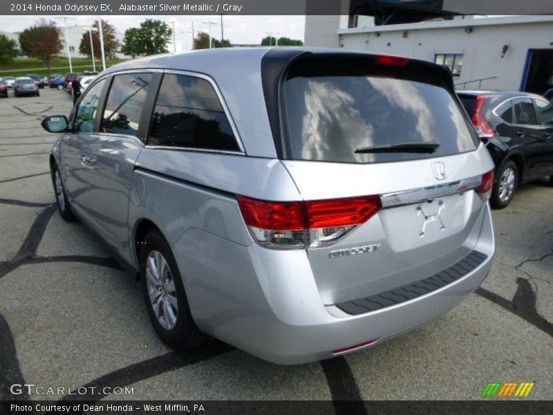 Alabaster Silver Metallic / Gray 2014 Honda Odyssey EX