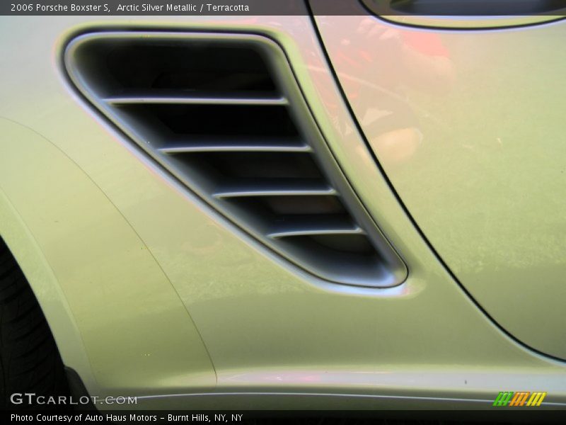 Arctic Silver Metallic / Terracotta 2006 Porsche Boxster S