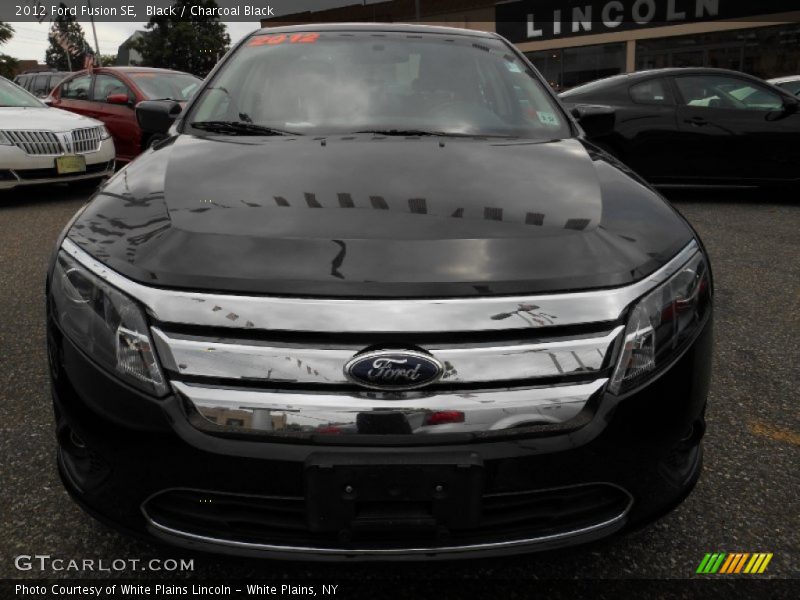 Black / Charcoal Black 2012 Ford Fusion SE