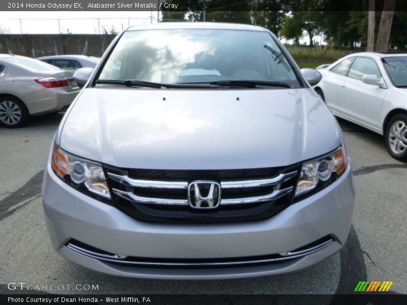 Alabaster Silver Metallic / Gray 2014 Honda Odyssey EX
