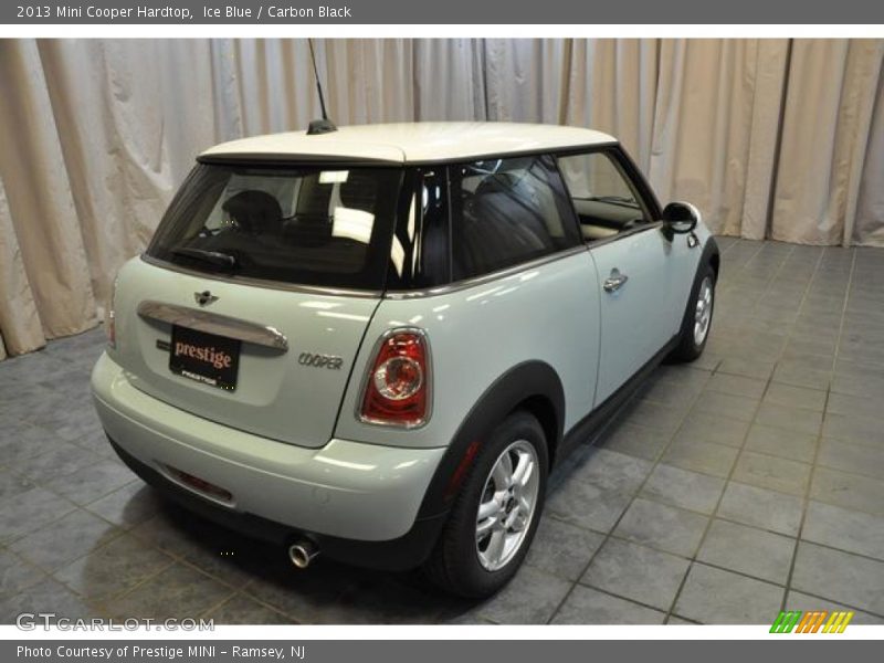 Ice Blue / Carbon Black 2013 Mini Cooper Hardtop