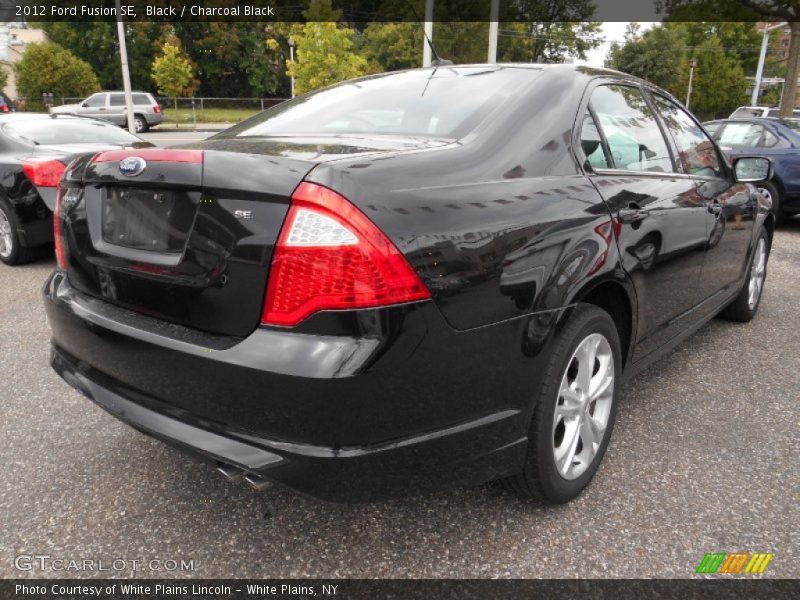 Black / Charcoal Black 2012 Ford Fusion SE
