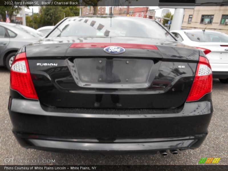 Black / Charcoal Black 2012 Ford Fusion SE