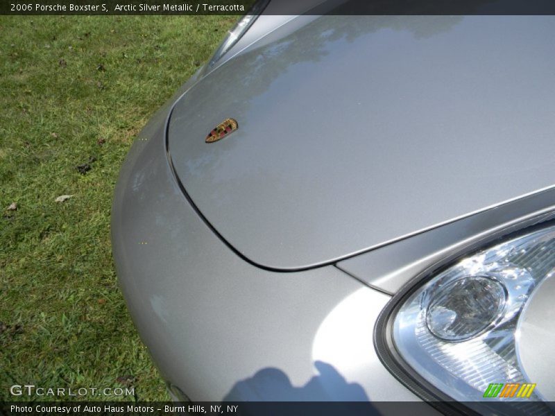 Arctic Silver Metallic / Terracotta 2006 Porsche Boxster S