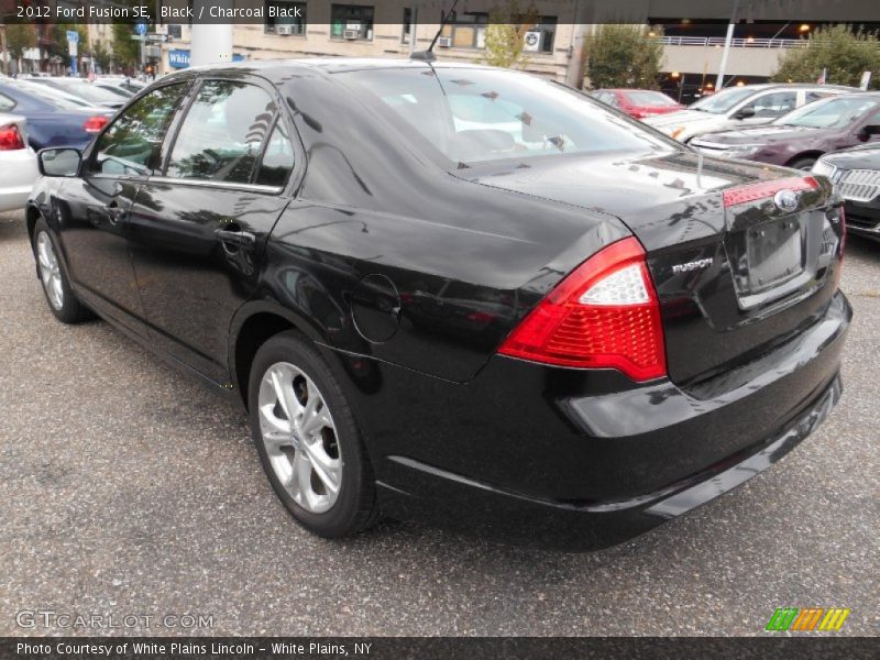 Black / Charcoal Black 2012 Ford Fusion SE